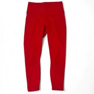Fabletics Red PowerHold Leggings